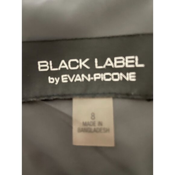 Black Label By Evan-Picone Women's Sleeveless Sheath Dress Size 8 - Picture 11 of 15